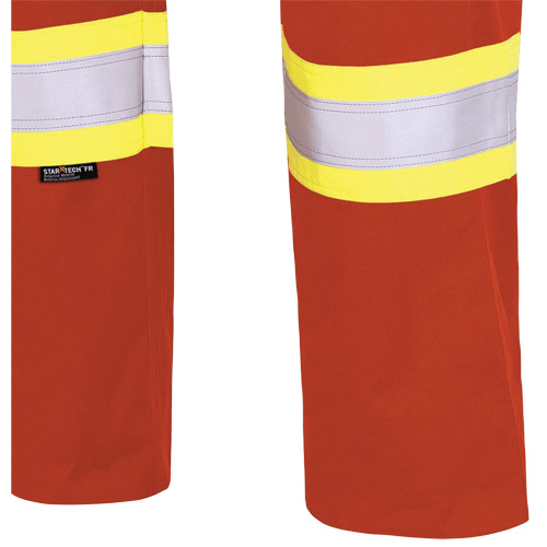 7765 FR-Tech&reg; 88/12 Arc Rated High-Visibility Safety Cargo Pants, 30, x 32, High Visibility Orange, 10 cal/cm² Equipex