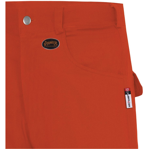 7765 FR-Tech&reg; 88/12 Arc Rated High-Visibility Safety Cargo Pants, 30, x 32, High Visibility Orange, 10 cal/cm² Equipex