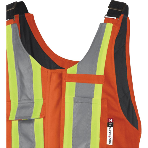 5534A Combinaison de s&eacute;curit&eacute; matelass&eacute;e ignifuge, Petit, Orange Equipex