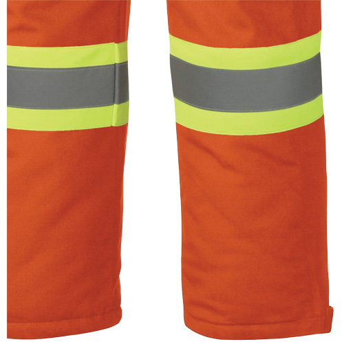 5534A Combinaison de s&eacute;curit&eacute; matelass&eacute;e ignifuge, Petit, Orange Equipex