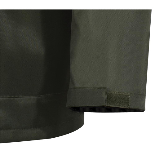 D8120J Nailhead Ripstop Tree Planter Hooded Jacket, Polyester/PVC, X-Small, Green Equipex