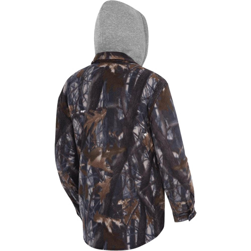 415CM Chemise &agrave; capuche matelass&eacute;e, Hommes, T-petit, Multicolore Equipex