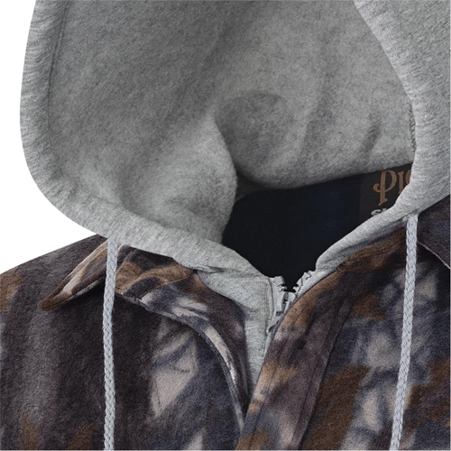 415CM Chemise &agrave; capuche matelass&eacute;e, Hommes, T-petit, Multicolore Equipex