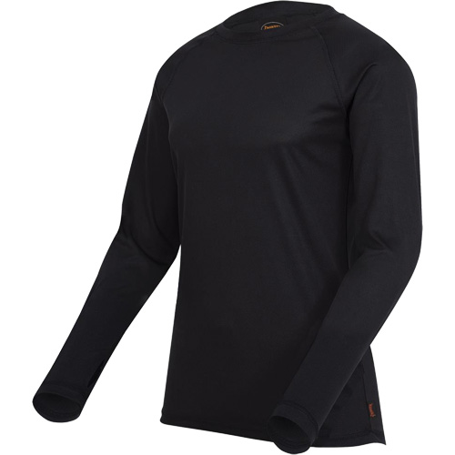 D2200A Ensemble de sous-v&ecirc;tements &agrave; s&eacute;chage rapide et &eacute;vacuation de l'humidit&eacute; de premi&egrave;re qualit&eacute;, Hommes, T-petit, Noir Equipex