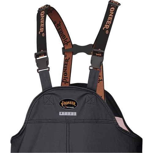 5895BK Salopettes extensibles imperm&eacute;ables et ignifuges, T-petit, Noir Equipex