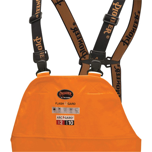 5882 Salopettes de s&eacute;curit&eacute; imperm&eacute;able ignifuge et contre les arcs, T-petit, Orange haute visibilit&eacute; Equipex