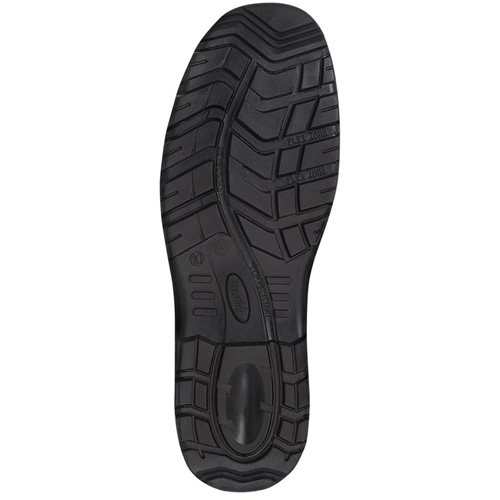 1027 Bottes de travail 8" noires, Cuir, Embout Acier, Taille 14 Equipex