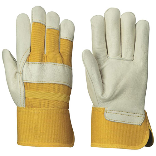 531 Fitter's Gloves, One Size, Grain Cowhide Palm Equipex