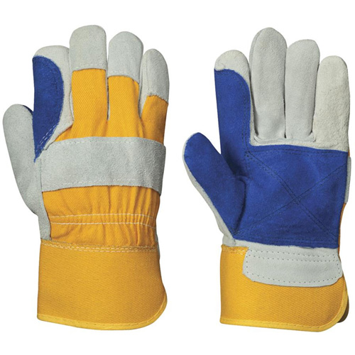 545 Fitter's Gloves, One Size, Split Cowhide Palm Equipex