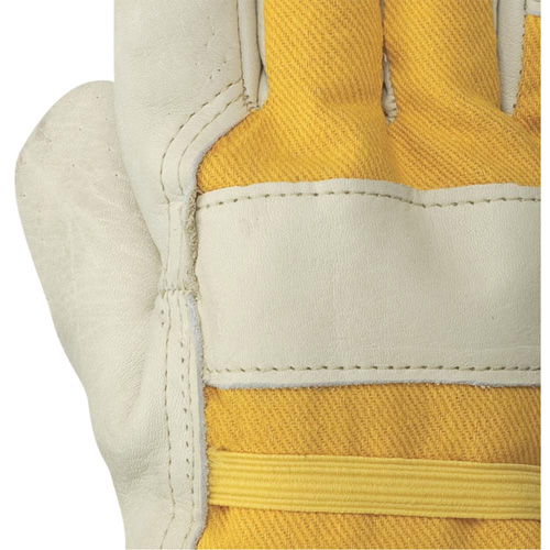 537FLRF Insulated Fitter's Gloves, One Size, Grain Cowhide Palm, Boa Inner Lining Equipex