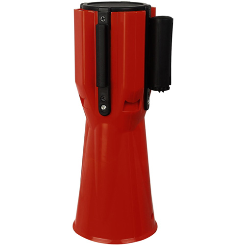 2308 Traffic Cone Topper with 10' Barricade Tape Equipex
