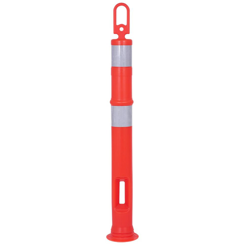 192 Poteau haute visibilit&eacute; &agrave; boucle, Orange Equipex