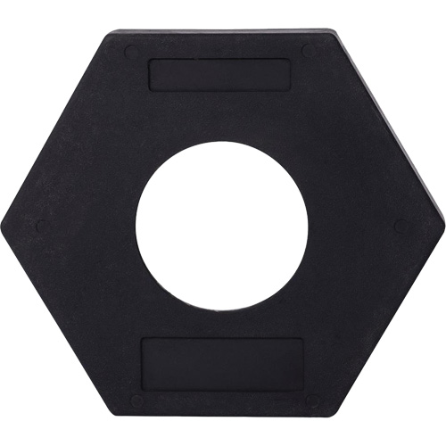 2320 Stackable Delineator Base, 17 lbs. Equipex