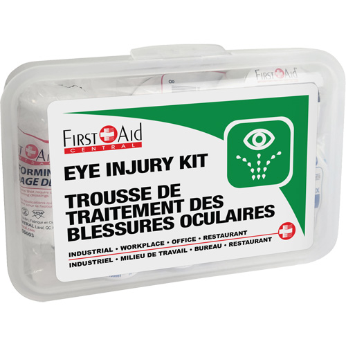 Eye Injury Kit, Plastic B Equipex