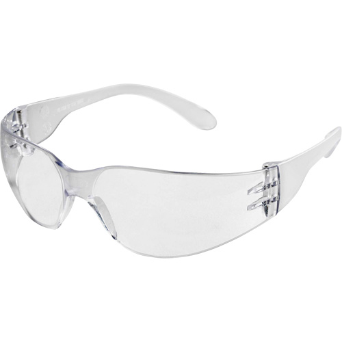 X300 Safety Glasses, Clear Lens, Anti-Scratch, ANSI Z87+/Meets/Exceeds CSA Z94.3 Equipex