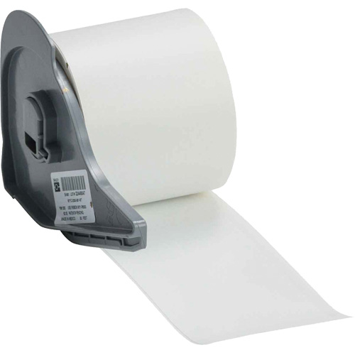 Repositionable Multi-Purpose Label Tape, Vinyl, White, 2" Width Equipex