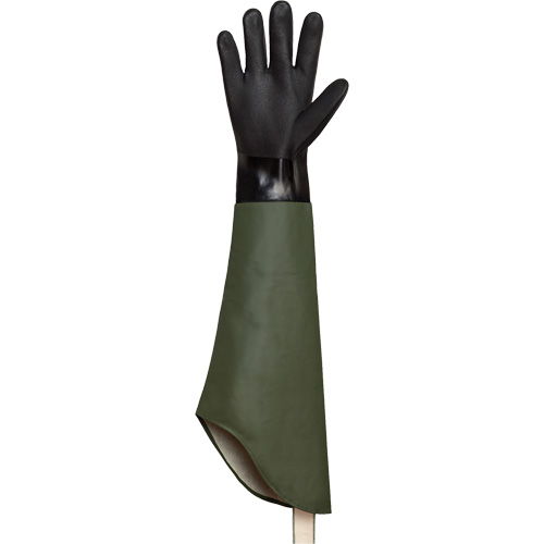 Chemstop Chemical-Resistant Gloves, PVC, Flock-Lined Inner Lining Equipex