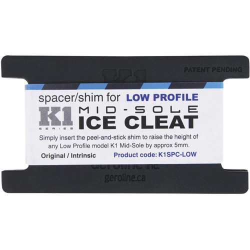 Cale mince pour crampons &agrave; glace pour la partie centrale K1 Equipex