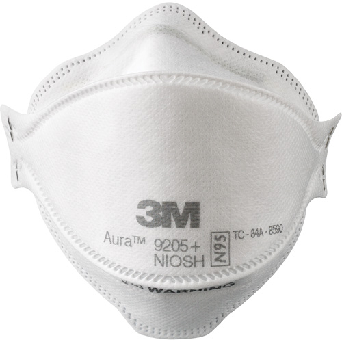 Respirateur contre les particules Aura 9205+, N95, Certifi&eacute; NIOSH Equipex