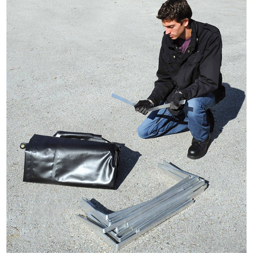 Ultra-550 Containment Sump&reg; Flexible Fuel Tank Container with Drain, 102" L x 72" W, 650 US gal. Capacity Equipex