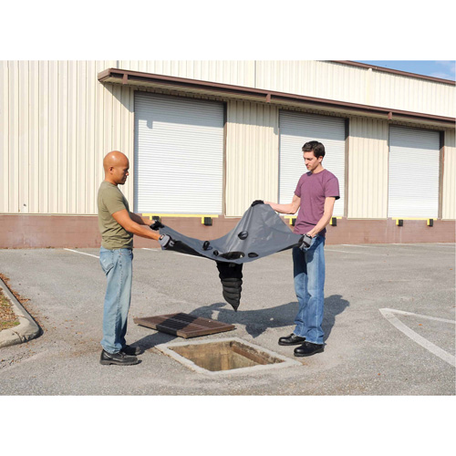 Ultra-Drain Guard&reg; Catch Basin Insert, Heavy Metals/Oil & Sediment, 48" L x 36" W Equipex