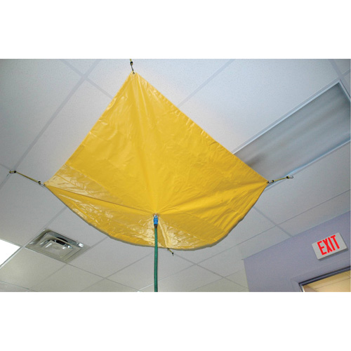 Ultra-Drip Diverter&reg; Roof Drip Diverter, 10' L x 10' W, Vinyl Equipex