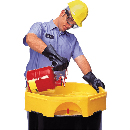 Bung Access Ultra-Drum Funnel avec bec verseur Equipex