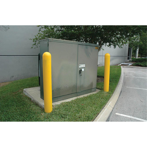 Ultra-Post Protector, 7" dia. x 52" l, Jaune Equipex