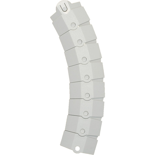 Small Ultra-Sidewinder Cable Protection System&reg; with Endcaps, 39.5" x 3" x 0.8", 2000 lbs. (1 tons) Equipex