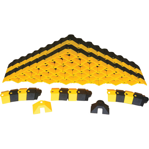 24-Foot Bulk Box Ultra-Sidewinder Cable Protection System&reg;, 288" x 9.8" x 1.4", 2000 lbs. (1 tons) Equipex