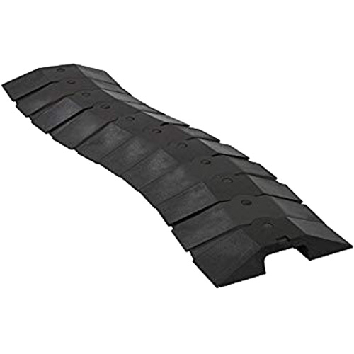 Medium Ultra-Sidewinder Cable Protection System&reg; with Endcaps, 33" x 9.8" x 1.4", 260 lbs. (0.13 tons) Equipex