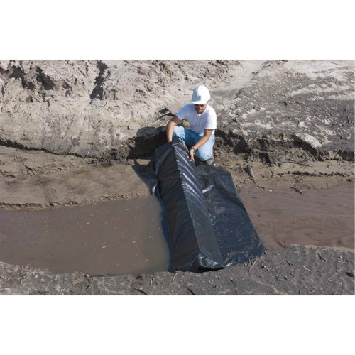 Ultra-Silt Dike — noir, 7' lo x 5' la Equipex