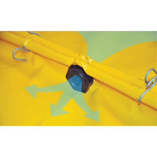 2-Drum Flexible Ultra-Spill Deck&reg; Bladder System, 88 US gal. Spill Capacity, 48" x 27" x 5" Equipex