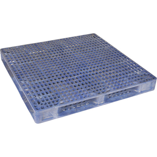 4-Drum Ultra-Spill King&reg; Flat Deck Pallet (Only), 85 US gal. Spill Capacity, 48.8" x 48.8" x 5.5" Equipex