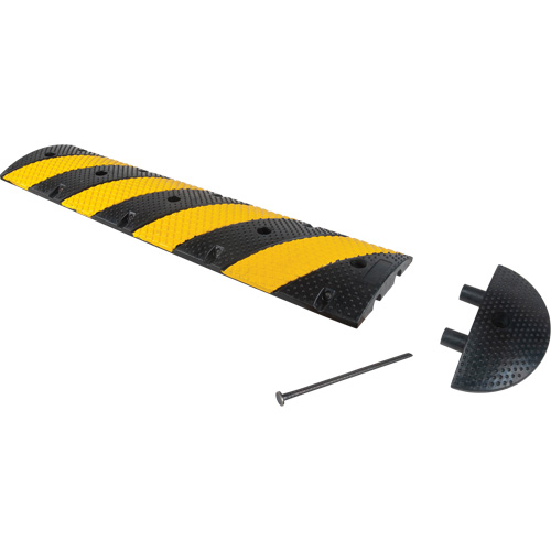 Ensemble de bosse de d&eacute;c&eacute;l&eacute;ration, Caoutchouc, 4' lo x 11" la x 2" h Equipex