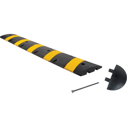 Ensemble de bosse de d&eacute;c&eacute;l&eacute;ration, Caoutchouc, 6' lo x 11" la x 2" h Equipex