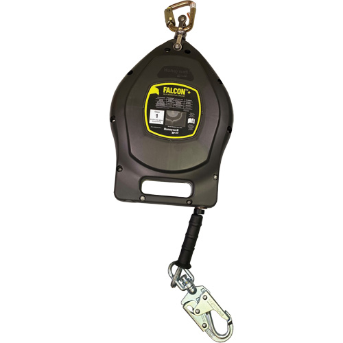 Falcon+ Self-Retracting Lifeline, 50', Galvanized Steel, Swivel Equipex