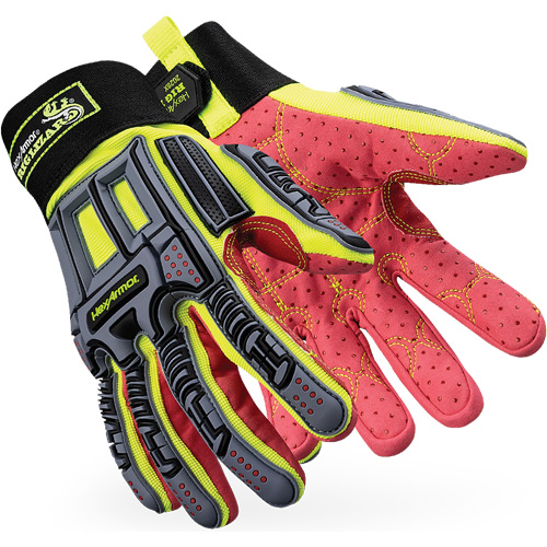 Gants r&eacute;sistants aux coupures Rig Lizard 2028X, 6/T-petit, Paume en Synth&eacute;tique/PEHP, Poignet &eacute;lastique/Boucle et crochet Equipex