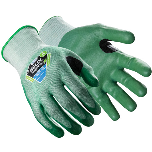 Helix&reg; 3050 Cut-Resistant Gloves, Size 5/2X-Small, 18 Gauge, Nitrile Coated, Polyester/Fibreglass/HPPE Shell, ASTM ANSI Level A6 Equipex