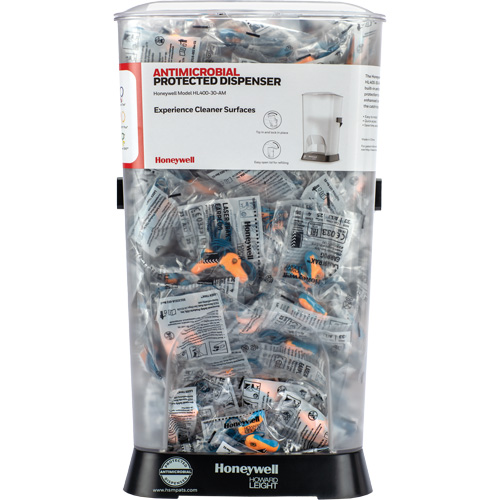 HL400 AM Corded Earplug Dispenser with LT-30 Earplugs Canister Equipex