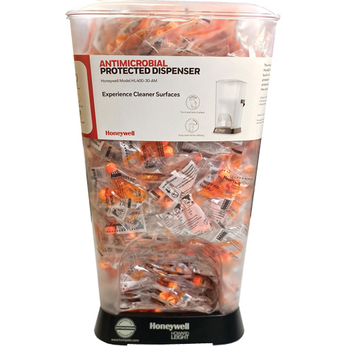 HL400 AM Corded Earplug Dispenser with TF-30 Earplugs Canister Equipex