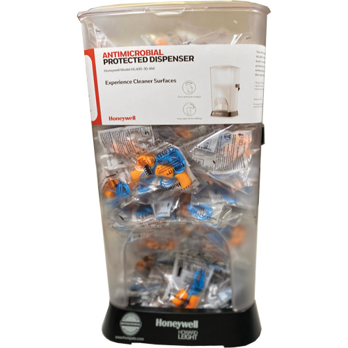HL400 AM Corded Earplug Dispenser with FF-30 Earplugs Canister Equipex
