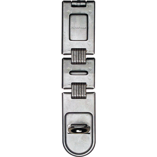 Double-Hinged Security Hasp, Silver Equipex
