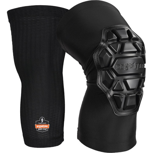 ProFlex 550 Padded Knee Sleeves, Slip-On Style, Foam Caps, Foam Pads Equipex
