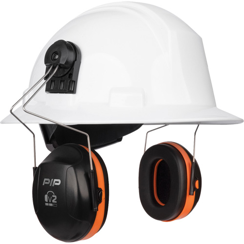 Coquilles antibruit passives V2 Dynamic, Fixation pour casque, 25 NRR dB Equipex
