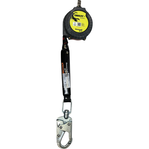 Limiteur de chute personnel Scorpion TurboLite+ Miller, 9', Sangles, Pivotant Equipex
