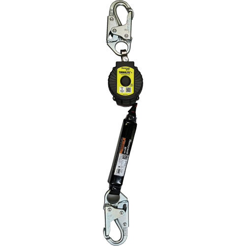 Limiteur de chute personnel TurboLite+ Miller, 6', Sangles, Stationnaire Equipex
