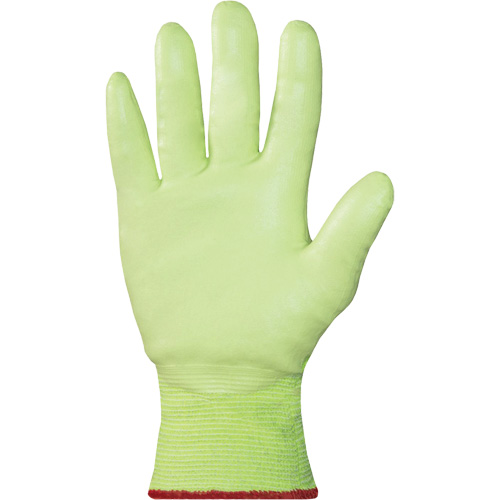 S21TXUGFN High-Visibility Cut-Resistant Gloves, Size 5/2X-Small, 21 Gauge, Nitrile Coated, TenActiv Shell, ASTM ANSI Level A9 Equipex