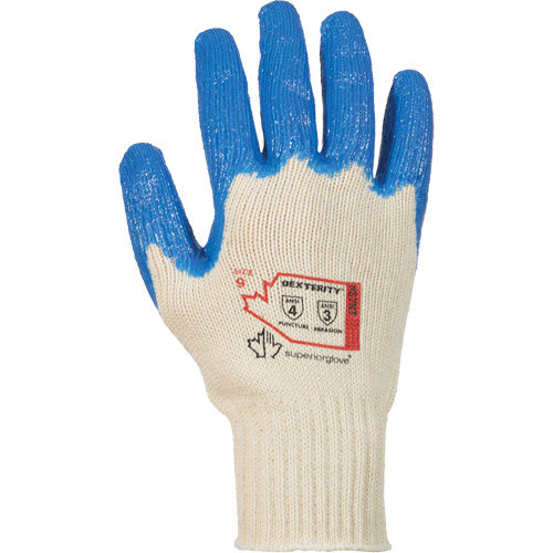 Gants r&eacute;sistants &agrave; la perforation pour usage g&eacute;n&eacute;ral, 6/T-petit, R&ecirc;vetement Nitrile, Calibre 7, Enveloppe en Nylon/Coton Equipex