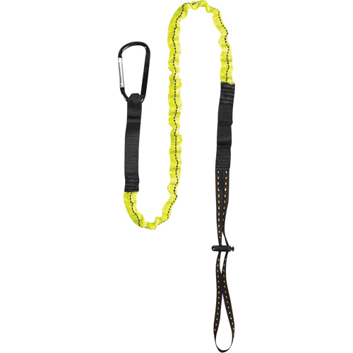 GearLink Heavy-Duty Tool Lanyard, Bungee, Carabiner/Loop Equipex